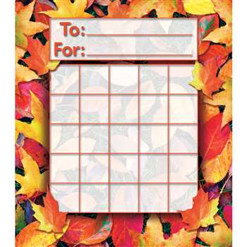 Fall Leaves Mini Incentive Charts By North Star Teacher Resource