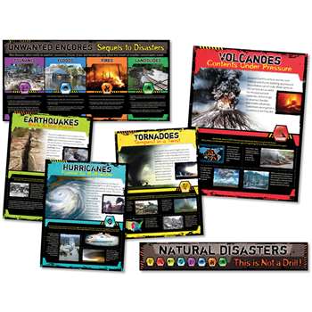Natural Disasters Bulletin Board Set By North Star Teacher Resource