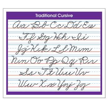 Desk Prompts Traditional Cursive Adhesive, NST9056