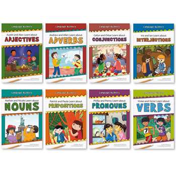 Language Builders Set Of 8 Books, NW-LBPB1001