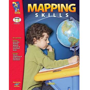 Mapping Skills Grades 1-3 By On The Mark Press