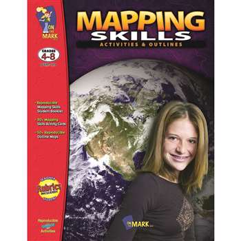 Mapping Skills Activities & Outlines By On The Mark Press