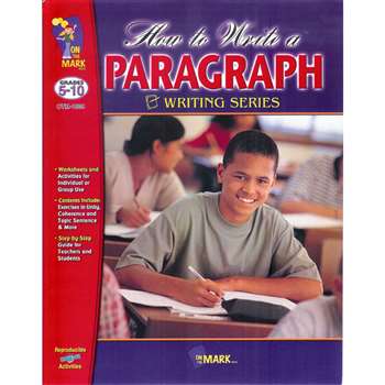 How To Write A Paragraph By On The Mark Press