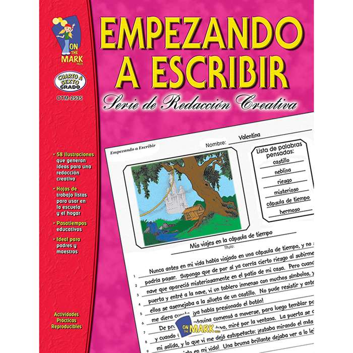 Empezando A Escribir Gr 4-6, OTM2535