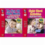 First 100 Sight Words & Activities 2 Book Set By On The Mark Press