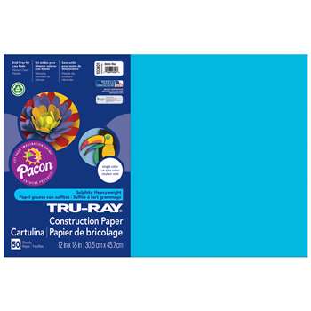 Tru Ray Atomic Blue 12X18 Fade Resistant Construct, PAC103401