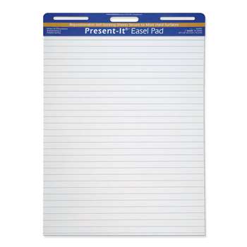 Present It Easel Pad 1In Ruled 25Shts 25X30 By Pacon