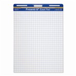 Present It Easel Pad 1&quot; Quad Ruled 25Shts 25X30, PAC104394