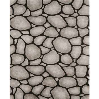 Corobuff Patterns Rock Wall 12 1/2 Ft Roll By Pacon