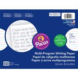 Dnealian Multi-Program Handwrting 1 10 1/2 X 8 1/2 Long By Pacon