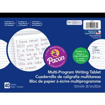 Dnealian Multi-Program Handwriting Ppr 1 10 1/2 X 8 1/2 L By Pacon