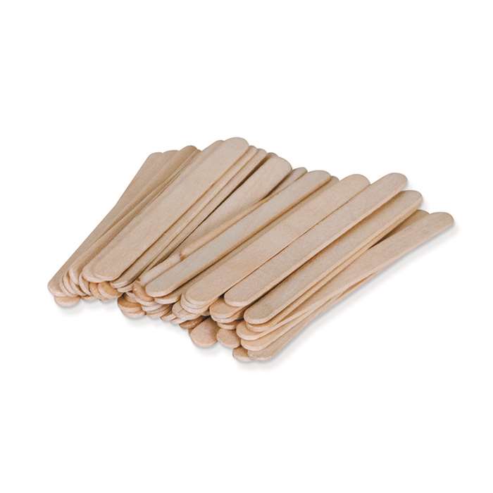 Natural Wood Craft Sticks 100Pcs Small 4 1/2L X 3/8W By Pacon