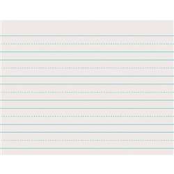 White Ruled Newsprint Skip-A-Line 1 X 1/2 X 1/2 By Pacon