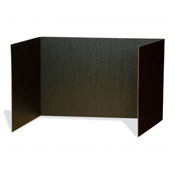 Black Privacy Board 48 X 16 By Pacon