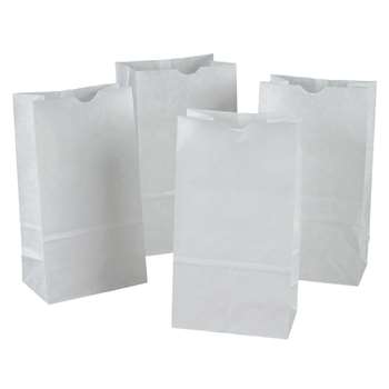 Rainbow Bags 100 White 6"X11" By Pacon