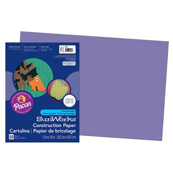 Construction Paper Violet 12X18 By Pacon
