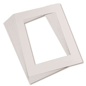 Mat Frames 9" X 12" White By Pacon