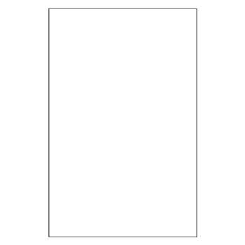 Plastic Art Sheets 11X17 White 8 Ct, PAC72720