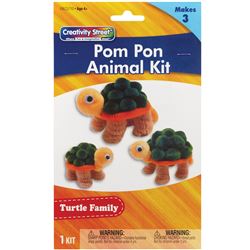 CRAFT KIT TURTLE FAMILY ASST. SIZES - PACAC5710