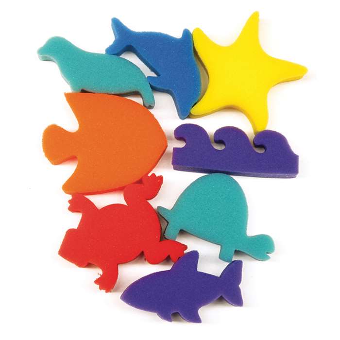 Paint Sponges Ocean Shapes Set, PACAC9073