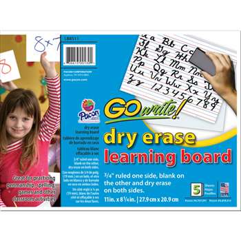 Gowrite Dry Erase Learning Boards By Pacon