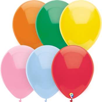 12&quot; Balloons Assorted Solids 144Ct, PBN25594