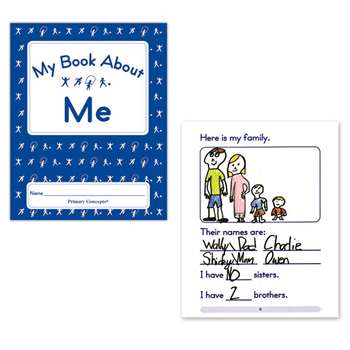 My Book About Me Set Of 20, PC-1257