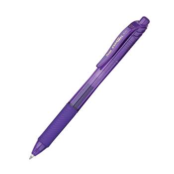 Energel X Violet 0.7Mm Retractable Liquid Gel Pen By Pentel Of America