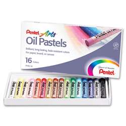 Pentel Oil Pastels 16 Ct By Pentel Of America