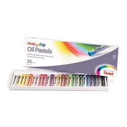 Pentel Oil Pastels 25 Ct By Pentel Of America