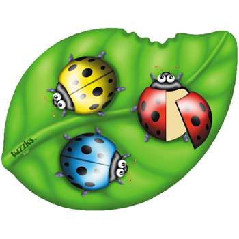 Ladybirds On A Leaf Shaped Puzzle, PPAS001