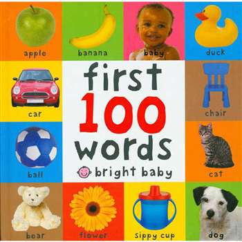 First 100 Words Big Board Book By Macmillan/Mps