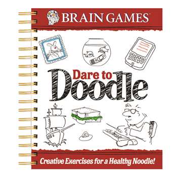 Brain Games Dare To Doodle Adult By Publications International Ltd
