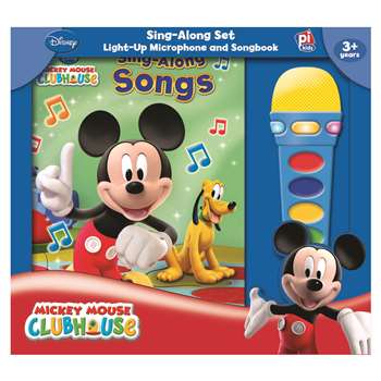 Book Box And Module Mickey Mouse Clubhouse Microphone By Publications International Ltd