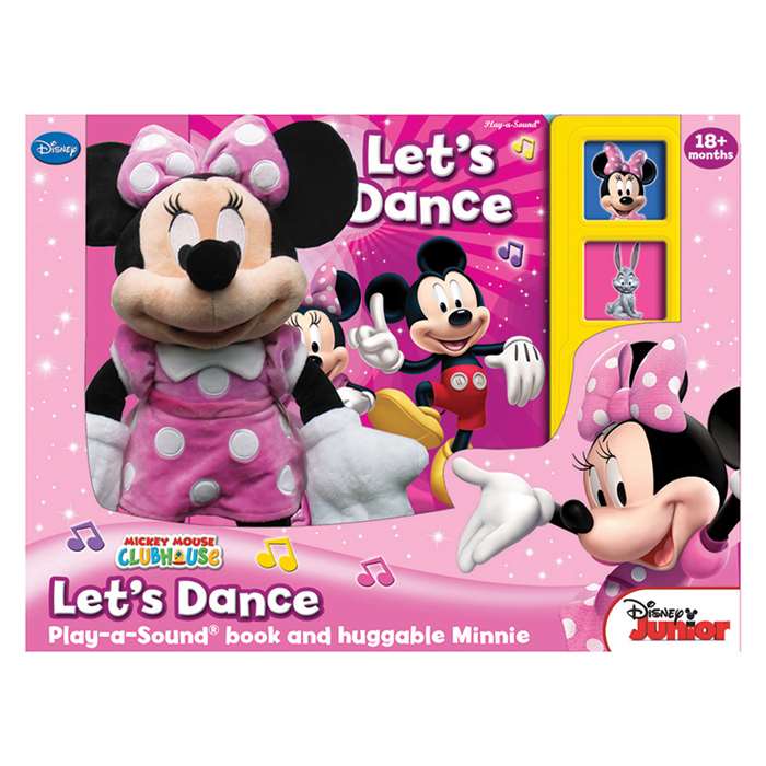 Minnie Mouse Book Box And Plush By Publications International Ltd