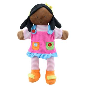 Story Telling Puppts Girl Dark Skin, PUC001905