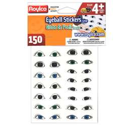 Eyeball Stickers Large Eyes By Roylco