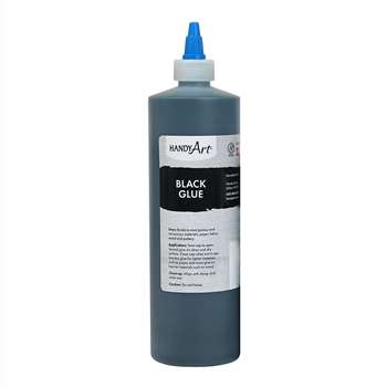 Handy Art Black Glue 16Oz, RCP149102