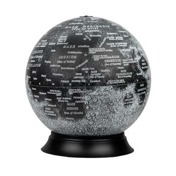 National Geo Illuminated Moon Globe, RE-83522