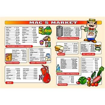 Market Math Extra Price Lists 6 By Remedia Publications