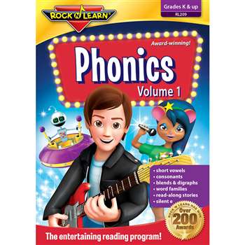 Phonics Volume 1 By Rock N Learn