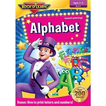 Alphabet Dvd By Rock N Learn