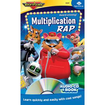 Multiplication Rap Cd + Book By Rock N Learn