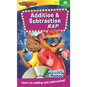 Addition & Subtraction Rap Cd/Book By Rock N Learn