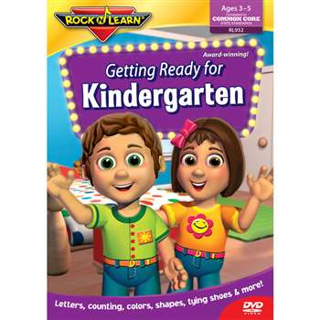 Getting Ready For Kindergarten Dvd By Rock N Learn