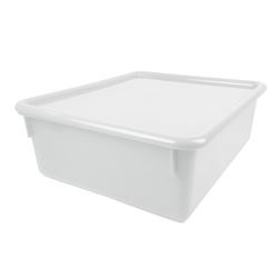 DOUBLE STOWAWAY W/LID CLEAR - ROM13020