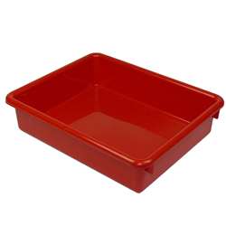 3&quot; Red Stowaway Letter Tray, ROM15102