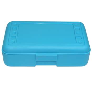 Pencil Box Turquoise By Romanoff Products