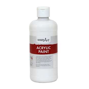 Acrylic Paint 16 Oz Blockout White, RPC101005