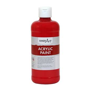 Acrylic Paint 16 Oz Brite Red, RPC101040